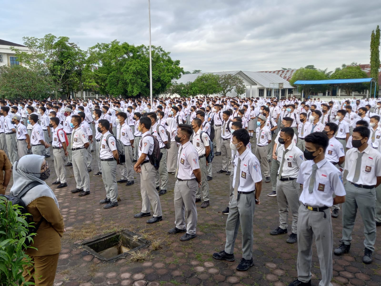 SMK N 2 Tebing TinggiPembukaan Kegiatan Pembelajaran Tatap Muka Semester Genap TP.2021/2022